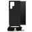 Mobilize Lanyard Gelly Samsung Galaxy S22 Ultra TPU flexível Capa com cordão - Preto