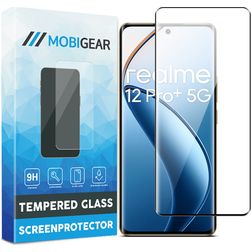 Mobigear Premium Realme 12 Pro Plus Härdat glas Skärmskydd - Skalvänligt