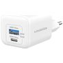 Mobilize Wall Charger Dual USB / USB-C Carregador Power Delivery 30W - Branco