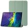 Mobigear Tri-Fold Gel iPad 10 (2022) TPU / Konstläder Plånboksfodral - Grön