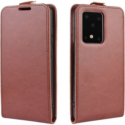 Mobigear Samsung Galaxy S20 Ultra Flipcover - Brun