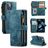 CaseMe C30 iPhone 13 Mini Wallet case - Blue