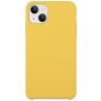 Mobigear Rubber Touch iPhone 15 Silicone Back cover - Giallo