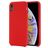 Mobigear Rubber Touch iPhone XR Silicone Back cover - Rosso