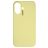 Nudient Base iPhone 16 Plus Silikon Etui plecki - Pale Yellow
