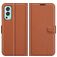 Mobigear Classic OnePlus Nord 2 Funda tipo libro Cartera - Marrón