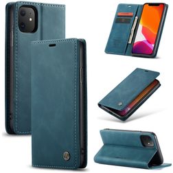 CaseMe 013 iPhone 11 Plånboksfodral med sedelfack - Grön