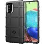 Mobigear Rugged Shield Samsung Galaxy M51 Fleksibel TPU Bagsidecover Stødsikkert - Sort