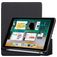 Mobigear Tri-Fold Gel iPad 5 (2017) TPU / Leatherette Wallet case + Stylus Holder - Black