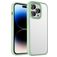 Mobigear Crystal iPhone 14 Pro Max Fodral Hårdplast Skal Stötsäkert - Transparent / Grön