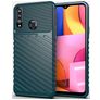 Mobigear Groove Samsung Galaxy A20s TPU flexível Capa traseira - Verde