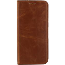 Mobilize Premium Gelly iPhone XS Etui z klapką - Brązowy