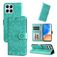 Mobigear Sunflower HONOR X8 Funda tipo libro Cartera - Verde