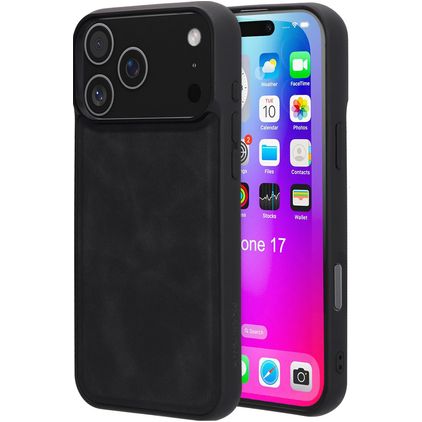 Mobiparts Classic iPhone 17 Pro Max MagSafe Hard Case Back cover - Graphite Black
