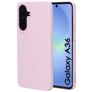 Mobiparts Slim Line Samsung Galaxy A36 MagSafe Hardcase Etui plecki - Blush Pink