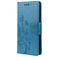 Mobigear Flowers Samsung Galaxy A23 Funda tipo libro Cartera - Azul