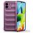 Mobigear Bumpy Xiaomi Redmi A1 4G Elastyczne TPU Etui plecki - Fioletowy
