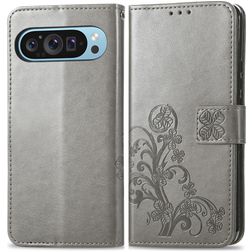 Mobigear Clover Google Pixel 10 Pro Pungetui med Seddelrum - Grå