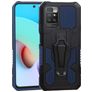 Mobigear Armor Stand Xiaomi Redmi 10 4G Kova Suojakuori Iskunkestävä + Teline - Sininen
