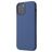 Mobigear Rubber Touch iPhone 12 Pro Silicone Capa traseira - Azul marinho