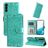 Mobigear Sunflower Samsung Galaxy S23 Capa livro Carteira - Verde