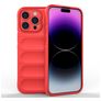 Mobigear Bumpy iPhone 15 Pro Max TPU flessibile Back cover - Rosso