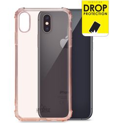 My Style Protective Flex iPhone XS Max TPU flexível Capa traseira Antichoque - Soft Pink