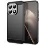 Mobigear Brushed Slim Xiaomi 15T TPU flessibile Back cover - Nero