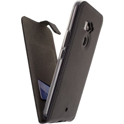 Mobilize Classic Gelly HTC U11 Plus Flipfodral - Svart