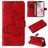 Mobigear Butterfly iPhone 17e Cover a libro portafoglio - Rosso