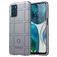 Mobigear Rugged Shield Motorola Moto G42 Flexible TPU Back cover Shockproof - Grey