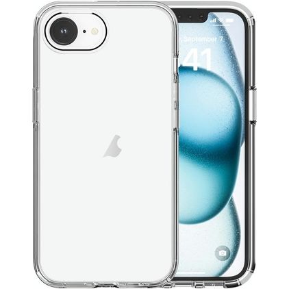 Mobigear Crystal Transparente iPhone 17e Plástico rígido Capa traseira - Transparente