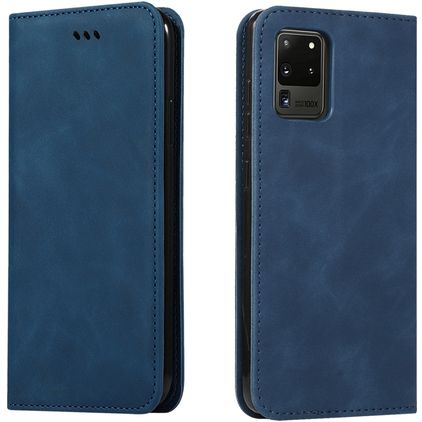 Mobigear Retro Slim Samsung Galaxy S20 Ultra Wallet case - Blue
