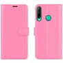 Mobigear Classic Huawei P40 Lite E Pungetui med Seddelrum - Magenta