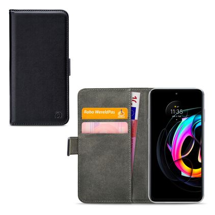 Mobilize Classic Gelly Wallet Motorola Edge 20 Lite Plånboksfodral med sedelfack - Svart