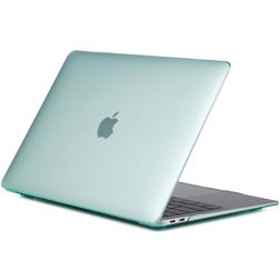 Mobigear Glossy MacBook Air 13 polegadas (2018-2020) Capa rígida para MacBook - Verde - Modelo A1932 / A2179 / A2337
