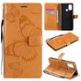 Mobigear Butterfly OPPO A53s Funda tipo libro Cartera - Coñac