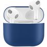 Mobigear Colors Capa Silicone flexível para Apple AirPods 3 - Azul escuro