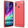 Mobigear Brushed Slim HONOR Note 10 Flexibilní TPU Zadní kryt - Červená