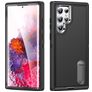 Mobigear Rugged Stand Samsung Galaxy S23 Ultra Hard Case Back cover Shockproof with Stand - Black