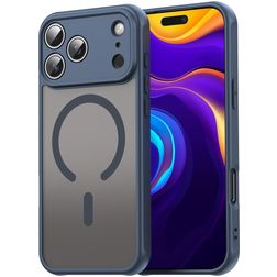 Mobigear Shockproof iPhone 18 Pro MagSafe Hardcase Back cover - Blu