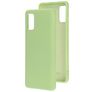 Mobiparts Samsung Galaxy A41 Silicone Capa traseira - Pistache Green