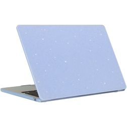 Mobigear Sparkling Cream MacBook Pro 13 polegadas (2016-2023) Capa rígida para MacBook - Azul - Modelo A1706 / A1708 / A1989 / A2159 / A2289 / A2251 / A2338