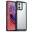 Mobigear Crystal Motorola Moto G84 Hårdt Bagsidecover - Sort