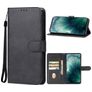 Mobigear Wallet HTC U23 Pro Lompakkokotelo + Setelitasku - Musta