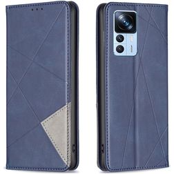 Mobigear Rhombus Slim Xiaomi 12T Pro Wallet case - Blue