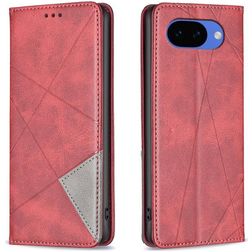 Mobigear Rhombus Slim Google Pixel 10a Funda tipo libro - Rojo