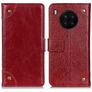 Mobigear Ranch HONOR 50 Lite Plånboksfodral med sedelfack - Vinröd
