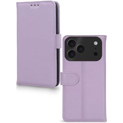 Mobilize Premium Gelly iPhone 17 Pro Max Plånboksfodral med sedelfack - Lila