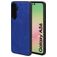Mobiparts Classic Samsung Galaxy A56 MagSafe TPU / Skóra ekologiczna Etui plecki - Sapphire Blue